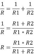 формула ток через резистор