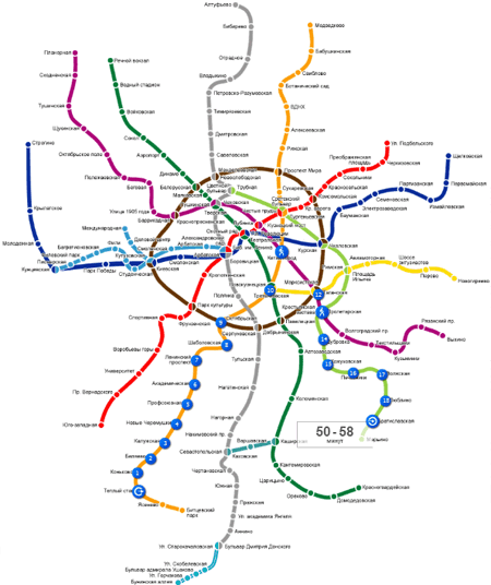 Карта метро пенза